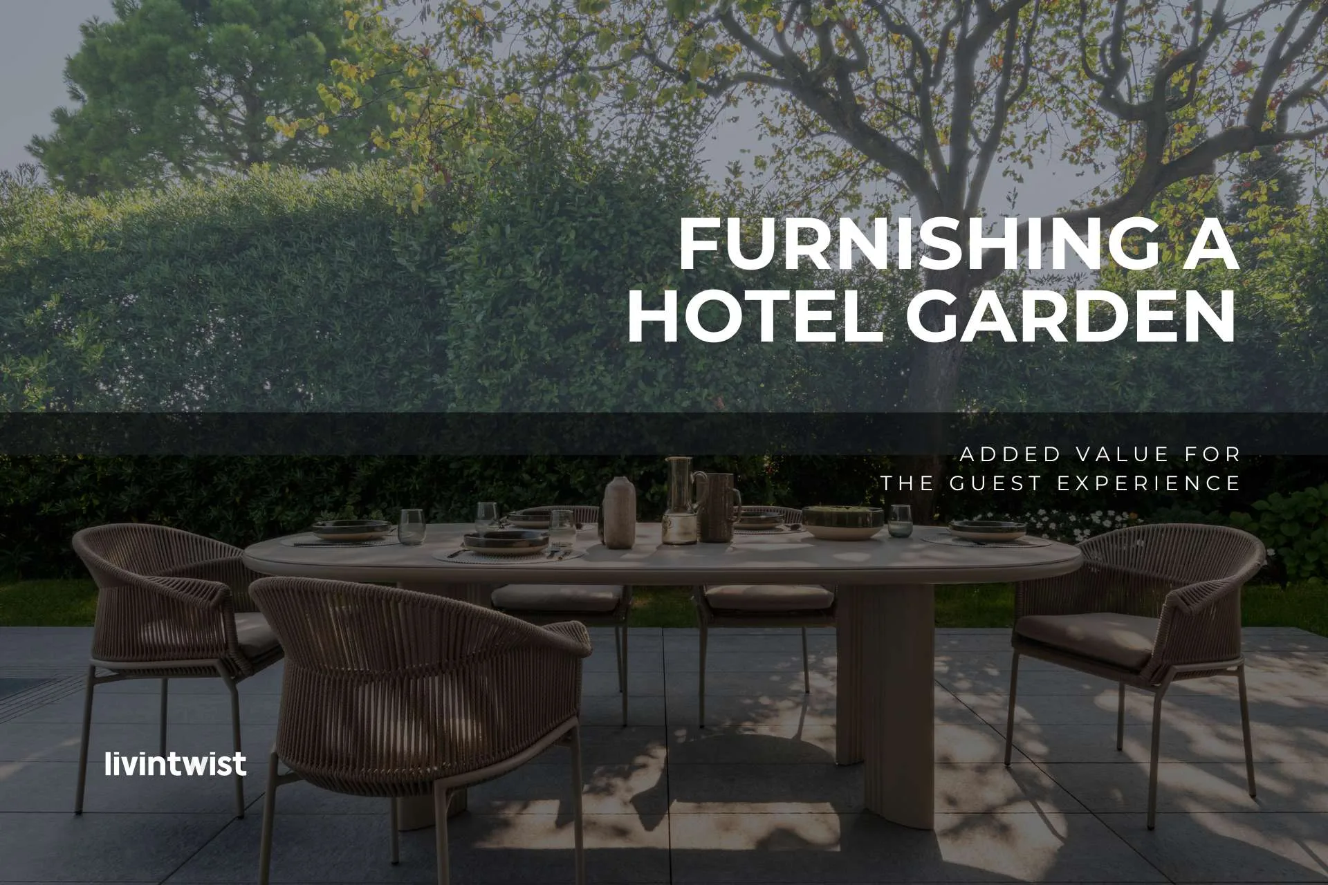 Hotel garden